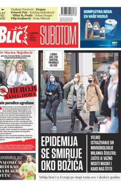 Blic - broj 8541, 5. dec 2020.