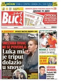 Blic - broj 6729, 6. nov 2015.