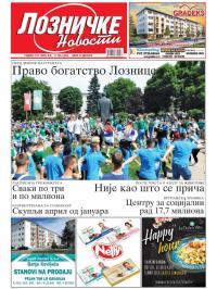 Lozničke novosti - broj 846, 31. maj 2024.