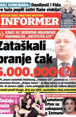 Informer - broj 352, 2. jul 2013.