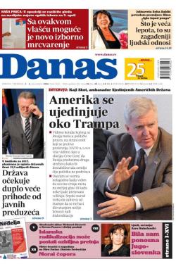 Danas - broj 7005-7006, 3. dec 2016.
