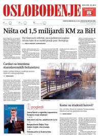 Oslobođenje - broj 26579, 9. jan 2021.