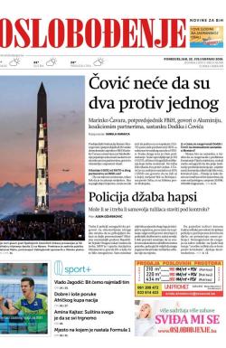 Oslobođenje - broj 26095, 22. jul 2019.