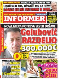 Informer CG - broj 1197, 7. apr 2016.