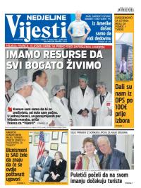 Vijesti - broj 5943, 12. okt 2014.