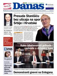 Danas - broj 5726, 3. jun 2013.