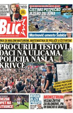 Blic - broj 8021, 19. jun 2019.