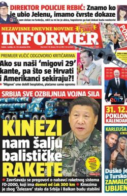 Informer - broj 1420, 24. dec 2016.