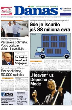 Danas - broj 5712, 20. maj 2013.