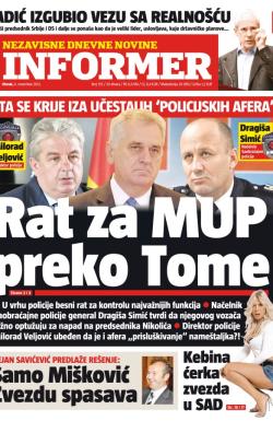 Informer - broj 155, 6. nov 2012.