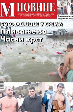 M Novine, Sr. Mitrovica - broj 840, 24. jan 2018.