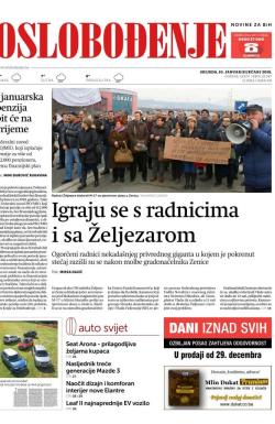 Oslobođenje - broj 25547, 10. jan 2018.