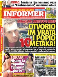 Informer CG - broj 1329, 9. sep 2016.