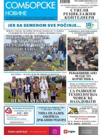Somborske novine - broj 3482, 19. mar 2021.