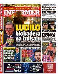 Informer - broj 4063, 22. avg 2025.