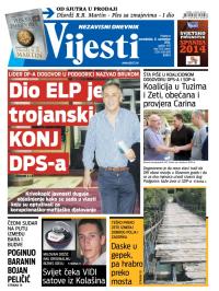 Vijesti - broj 5909, 8. sep 2014.