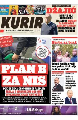 Kurir - broj 4182, 19. okt 2025.