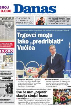 Danas - broj 10000, 26. avg 2025.