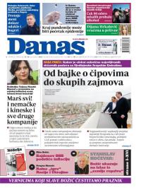 Danas - broj 8853-8854, 25. dec 2021.