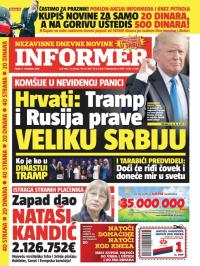 Informer - broj 1383, 11. nov 2016.