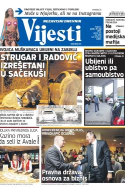 Vijesti - broj 5808, 30. maj 2014.