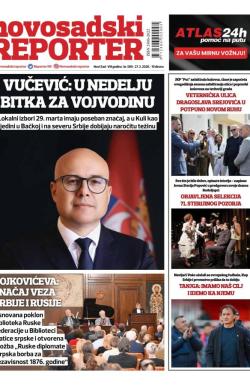 Novosadski reporter - broj 580, 27. mar 2026.
