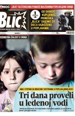 Blic - broj 6202, 21. maj 2014.