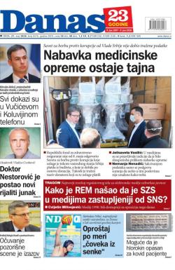 Danas - broj 8276, 27. maj 2020.