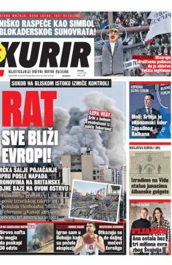 Kurir - broj 4310, 3. mar 2026.