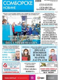 Somborske novine - broj 3516, 12. nov 2021.