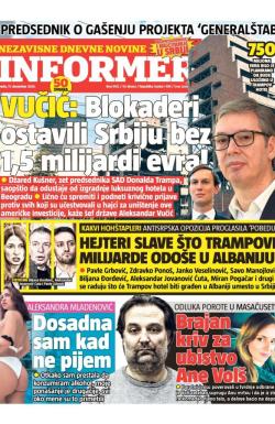 Informer - broj 4162, 17. dec 2025.