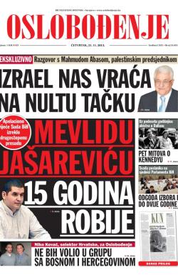 Oslobođenje - broj 24.051, 21. nov 2013.