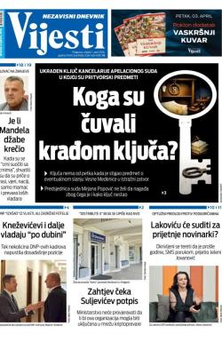 Vijesti - broj 10026, 1. apr 2026.