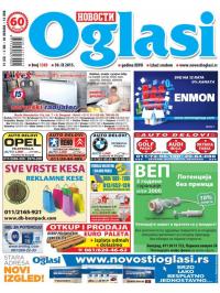 Novosti oglasi - broj 1383, 30. sep 2015.