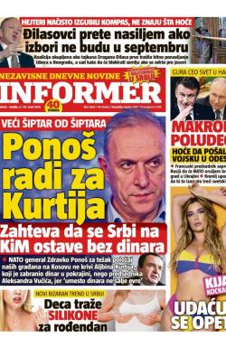 Informer - broj 3620, 9. mar 2024.