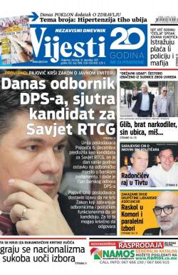 Vijesti - broj 7089, 14. dec 2017.