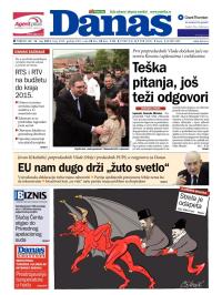 Danas - broj 5705, 13. maj 2013.