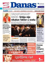 Danas - broj 5930, 24. dec 2013.