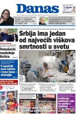 Danas - broj 8864, 5. jan 2022.
