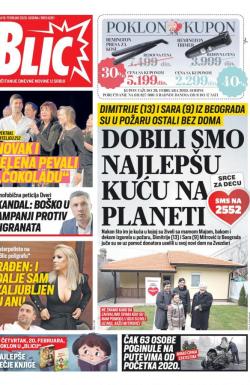 Blic - broj 8261, 19. feb 2020.