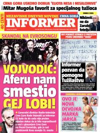 Informer CG - broj 930, 26. maj 2015.