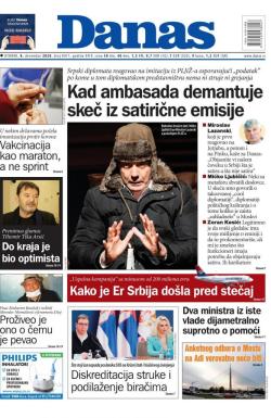 Danas - broj 8471, 8. dec 2020.