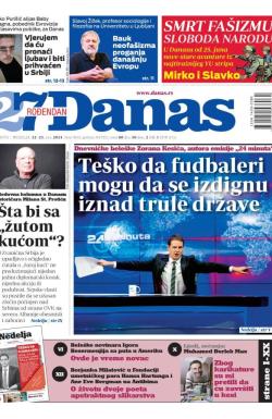 Danas - broj 9641, 22. jun 2024.