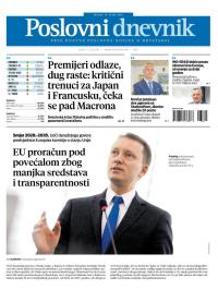 Poslovni Dnevnik - broj 5421, 10. sep 2025.