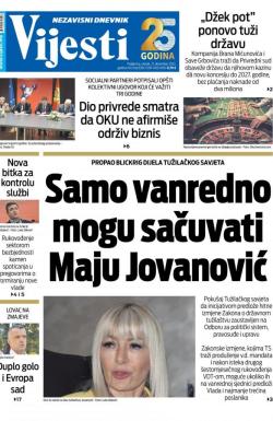 Vijesti - broj 8877, 27. dec 2022.