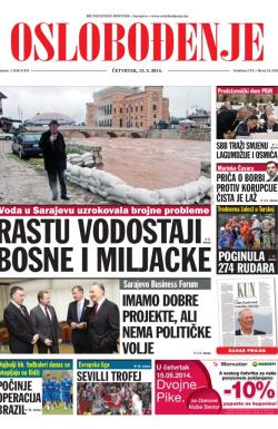 Oslobođenje - broj 24.226, 15. maj 2014.