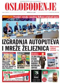 Oslobođenje - broj 24.568, 22. apr 2015.
