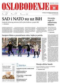 Oslobođenje - broj 25884, 18. dec 2018.
