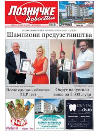 Lozničke novosti - broj 697, 23. jul 2021.