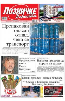 Lozničke novosti - broj 560, 7. dec 2018.